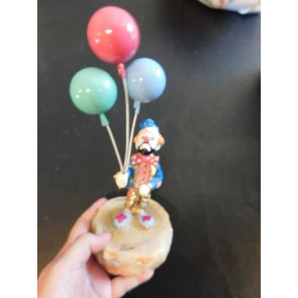 Ron Lee 1988 Sad Clown With Balloons Hobo Joe Numbered 2035/5500